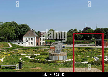 Germany, North Rhine-Westphalia- Bernepark in Bottrop-Ebel Stock Photo