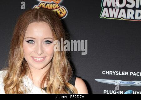 Los Angeles, CA, USA. 22nd June, 2018. Kalie Shorr at arrivals for 2018 Radio Disney Music Awards - Part 2, Loews Hollywood Hotel, Los Angeles, CA June 22, 2018. Credit: Priscilla Grant/Everett Collection/Alamy Live News Stock Photo