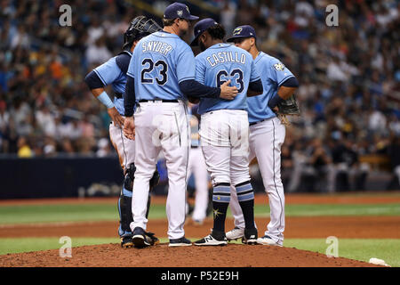 Baltimore, United States Of America. 25th Aug, 2018. New York Yankees  relief pitcher Luis Cessa (85), wearing his Player's Weekend jersey and  catcher Kyle Higashioka (66) walk to congratulate their teammates after