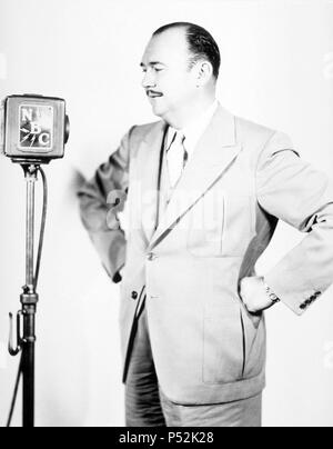 American bandleader and orchestral director Paul Whiteman. Stock Photo