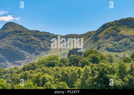 North Wales. Dolbadarn Castle, Llanberis. Stock Photo