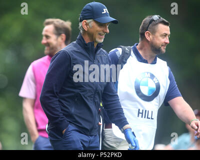 BMW PGA Championship Pro-Am at Wentworth Golf Club  Featuring: Damon Hill Where: Wentworth, United Kingdom When: 23 May 2018 Credit: WENN Stock Photo