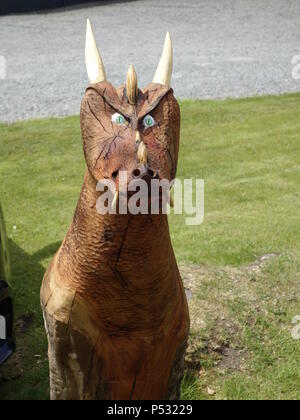 a welsh dragon Stock Photo