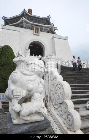 Chiang Kai Shek,Liberty,Democracy,Freedom,Square,Plaza,Taipei,Taipei City,Taiwan,city,island,Republic of China,ROC,China,Chinese,Taiwanese,Asia,Asian, Stock Photo