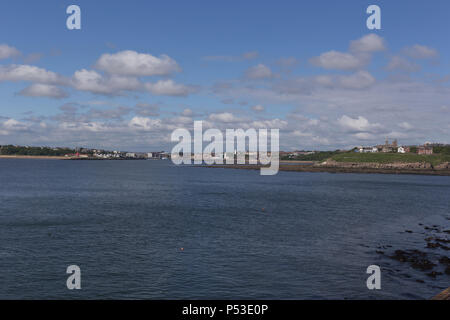 Mouth of the River Tyne Stock Photo