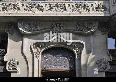 Casa Granell (19021904), arquitecte Jeroni Granell i Manresa, Gran Vía