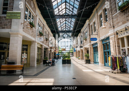 old quebec city mall guelph canada Stock Photo - Alamy