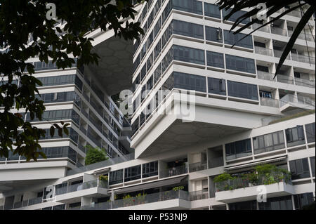 Singapore, Republic of Singapore, The Interlace Stock Photo