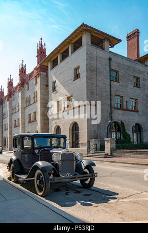 St Augustine Downtown Stock Photo