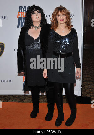 Ann Wilson and sister Nancy Wilson of Heart  123   - 17th Annual Race To Erase MS at the Hyatt Regency Century Plaza In Los Angeles.Ann Wilson and sister Nancy Wilson of Heart  123  Event in Hollywood Life - California, Red Carpet Event, USA, Film Industry, Celebrities, Photography, Bestof, Arts Culture and Entertainment, Celebrities fashion, Best of, Hollywood Life, Event in Hollywood Life - California, Red Carpet and backstage, Music celebrities, Topix, Couple, family ( husband and wife ) and kids- Children, brothers and sisters inquiry tsuni@Gamma-USA.com, Credit Tsuni / USA, 2010 Stock Photo