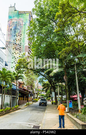 typical Medellin Colombia Stock Photo