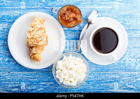 Breakfast chocolate croissants fresh from LIDL UK store in ...