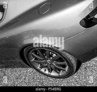 A modern Aston Martin DB9 sports car Stock Photo