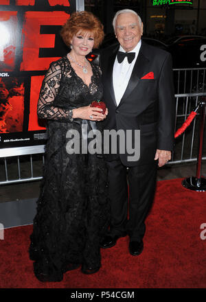 Ernest Borgnine, Wife Tova - Red Premiere at the Chinese Theatre In Los Angeles.Ernest Borgnine, Wife Tova 40  Event in Hollywood Life - California, Red Carpet Event, USA, Film Industry, Celebrities, Photography, Bestof, Arts Culture and Entertainment, Celebrities fashion, Best of, Hollywood Life, Event in Hollywood Life - California, Red Carpet and backstage, Music celebrities, Topix, Couple, family ( husband and wife ) and kids- Children, brothers and sisters inquiry tsuni@Gamma-USA.com, Credit Tsuni / USA, 2010 Stock Photo