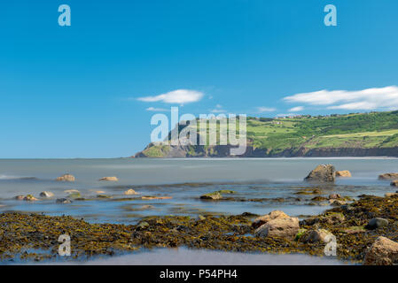 robin hoods bay Stock Photo