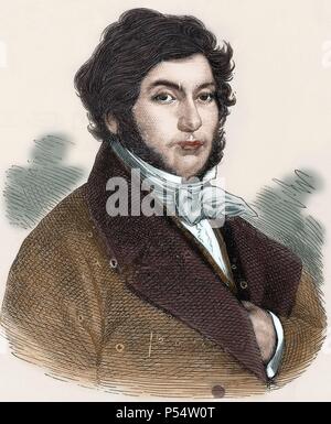 Portrait Of Jean Francois Champollion 1790 1832 French Historian portrait-of-jean-francois-champollion-1790-1832-french-historian