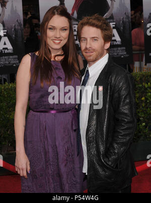 Clare Grant    Seth Green  69   - Prince Of Persia-The Sand Of Time Premiere at the Chinese Theatre In Los Angeles.Clare Grant    Seth Green  69  Event in Hollywood Life - California, Red Carpet Event, USA, Film Industry, Celebrities, Photography, Bestof, Arts Culture and Entertainment, Celebrities fashion, Best of, Hollywood Life, Event in Hollywood Life - California, Red Carpet and backstage, Music celebrities, Topix, Couple, family ( husband and wife ) and kids- Children, brothers and sisters inquiry tsuni@Gamma-USA.com, Credit Tsuni / USA, 2010 Stock Photo