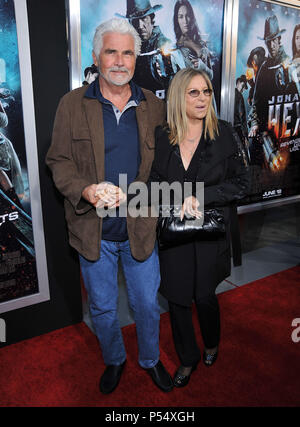 James Brolin   Barbra Streisand  17   - Jonah Hex premiere at the Arclight Theatre In Los Angeles.James Brolin   Barbra Streisand  17  Event in Hollywood Life - California, Red Carpet Event, USA, Film Industry, Celebrities, Photography, Bestof, Arts Culture and Entertainment, Celebrities fashion, Best of, Hollywood Life, Event in Hollywood Life - California, Red Carpet and backstage, Music celebrities, Topix, Couple, family ( husband and wife ) and kids- Children, brothers and sisters inquiry tsuni@Gamma-USA.com, Credit Tsuni / USA, 2010 Stock Photo