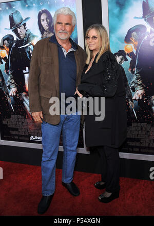 James Brolin   Barbra Streisand  39   - Jonah Hex premiere at the Arclight Theatre In Los Angeles.James Brolin   Barbra Streisand  39  Event in Hollywood Life - California, Red Carpet Event, USA, Film Industry, Celebrities, Photography, Bestof, Arts Culture and Entertainment, Celebrities fashion, Best of, Hollywood Life, Event in Hollywood Life - California, Red Carpet and backstage, Music celebrities, Topix, Couple, family ( husband and wife ) and kids- Children, brothers and sisters inquiry tsuni@Gamma-USA.com, Credit Tsuni / USA, 2010 Stock Photo