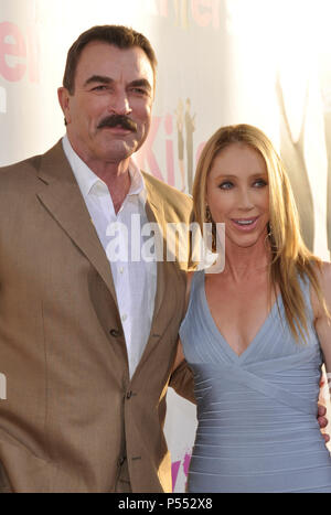 Tom Selleck & his wife- 'The Killers' Premiere at the Arclight Theatre in Los Angeles.Tom Selleck   Wife Jilly  11  Event in Hollywood Life - California, Red Carpet Event, USA, Film Industry, Celebrities, Photography, Bestof, Arts Culture and Entertainment, Celebrities fashion, Best of, Hollywood Life, Event in Hollywood Life - California, Red Carpet and backstage, Music celebrities, Topix, Couple, family ( husband and wife ) and kids- Children, brothers and sisters inquiry tsuni@Gamma-USA.com, Credit Tsuni / USA, 2010 Stock Photo