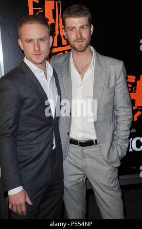 Ben Foster, Jon Foster The Los Angeles Premiere of 'The Mechanic' held ...