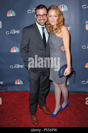 Jennifer Ferrin, fiance - The Cape Premiere at the Music Box Theatre In ...