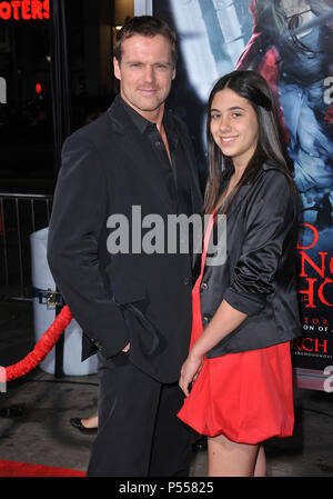 Michael Shanks - writer, daughter  at Red Riding Hood Premiere at the Chinese Theatre In Los Angeles.Michael Shanks - writer, daughter  50 ------------- Red Carpet Event, Vertical, USA, Film Industry, Celebrities,  Photography, Bestof, Arts Culture and Entertainment, Topix Celebrities fashion /  Vertical, Best of, Event in Hollywood Life - California,  Red Carpet and backstage, USA, Film Industry, Celebrities,  movie celebrities, TV celebrities, Music celebrities, Photography, Bestof, Arts Culture and Entertainment,  Topix, vertical,  family from from the year , 2011, inquiry tsuni@Gamma-USA.c Stock Photo
