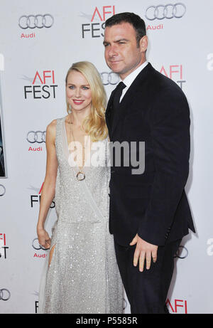 Naomi Watts, Liev Schreiber  at the J Edgar Premiere Opening Night for the AFI Festival at The Chinese Theatre In Los Angeles.Naomi Watts, Liev Schreiber  55 ------------- Red Carpet Event, Vertical, USA, Film Industry, Celebrities,  Photography, Bestof, Arts Culture and Entertainment, Topix Celebrities fashion /  Vertical, Best of, Event in Hollywood Life - California,  Red Carpet and backstage, USA, Film Industry, Celebrities,  movie celebrities, TV celebrities, Music celebrities, Photography, Bestof, Arts Culture and Entertainment,  Topix, vertical,  family from from the year , 2011, inquir Stock Photo