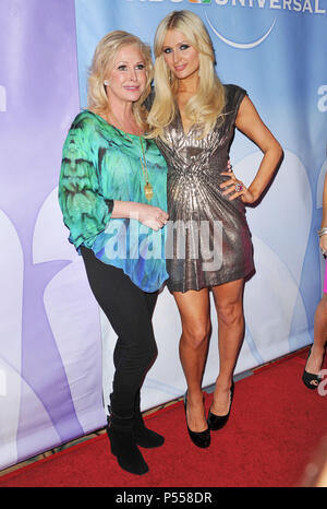 Paris Hilton & mom Kathy Hilton - NBC tca winter 2011 Party at the Ritz ...