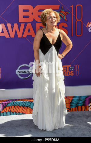 Los Angeles, Ca, USA. 24th June, 2018. Debra Lee at the 2018 BET Awards at the Microsoft Theater in Los Angeles, California on June 24, 2018. Credit: Damairs Carter/Media Punch/Alamy Live News Stock Photo