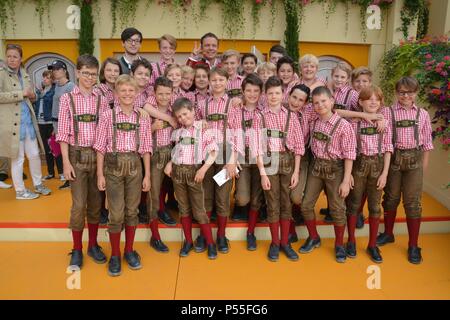 Rust, Germany, 24th June, 2018, ARD TV-Show 'Immer wieder Sonntags' mit Stefan Mross, Credit: mediensegel/Alamy Live News Stock Photo