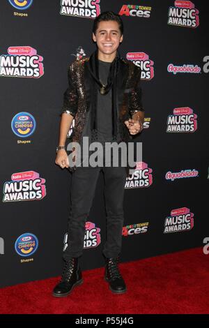 Isaak Presley at arrivals for 2018 Radio Disney Music Awards - Part 3