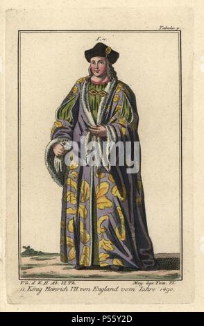 Remigius van Leemput - Henry VII, Elizabeth of York, Henry VIII, and ...