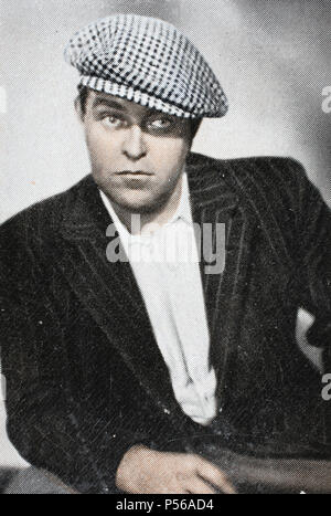 Hermann Speelmans (14 August 1906 â€“ 9 February 1960) was a German stage and film actor, digital improved reproduction of an historical image Stock Photo