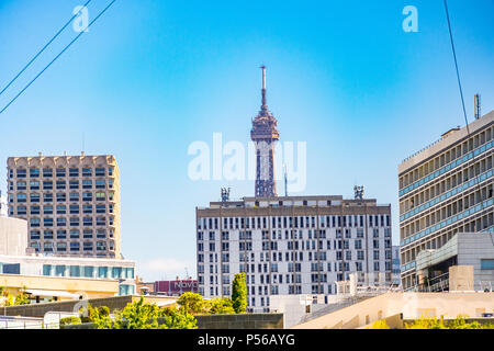 Parc Andre Citron is a large park in Paris, France Stock Photo