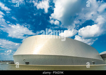 COPENHAGEN, DENMARK - JUNE 14, 2018: Detail of National Aquarium Denmark in Copenhagen. It is northern Europe largest and most modern aquarium, opened Stock Photo