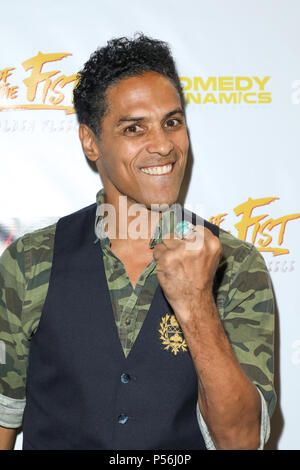 'Fury of the Fist and the Golden Fleece' Premiere was held at the Laemmles's Music Hall 3 in Beverly Hills, California  Featuring: Taimak Where: Los Angeles, California, United States When: 24 May 2018 Credit: Sheri Determan/WENN.com Stock Photo