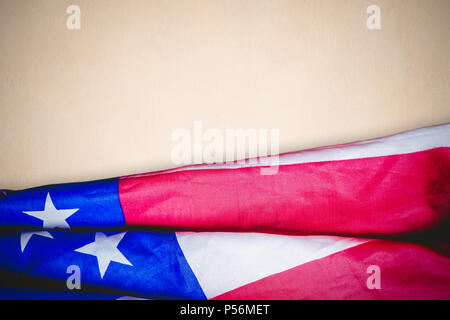 Composite image of creased us flag Stock Photo