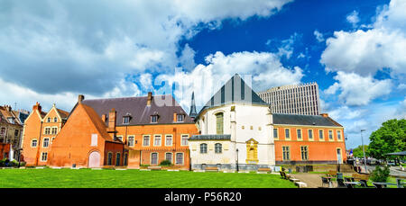 Museum of the Hospice Comtesse in Lille - the Nord department of France Stock Photo