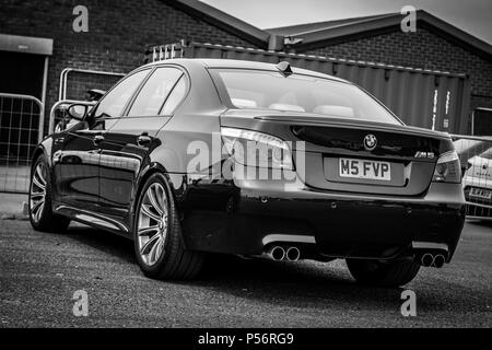 BMW E60 M5 super saloon Stock Photo - Alamy