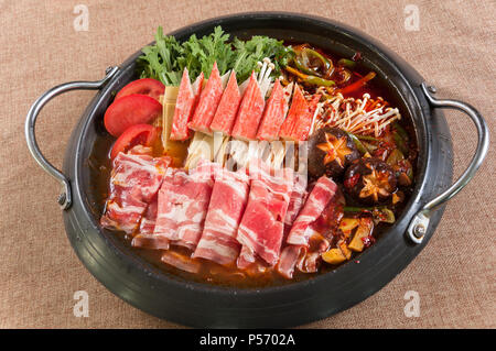 korean beef hotpot