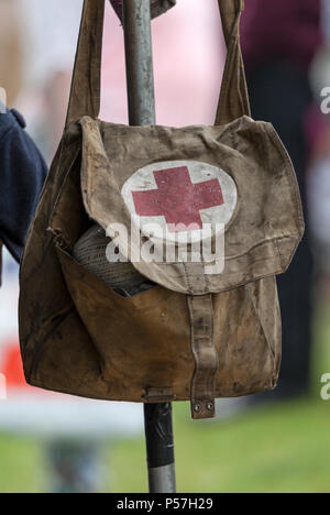 2nd World War Medics First Aid Bag Stock Photo