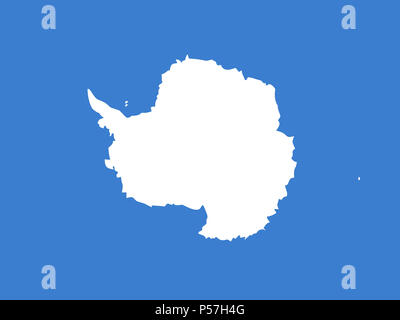 Flag of Antarctica Stock Photo - Alamy