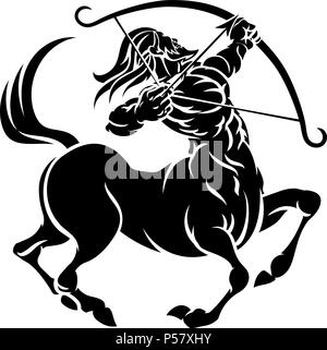Centaur Archer Sagittarius Zodiac Sign