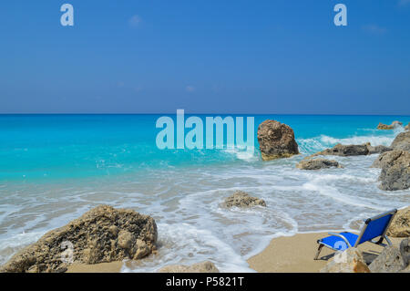 Peace on beach Stock Photo