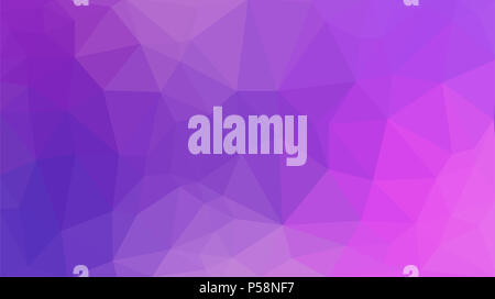 Fashionable and modern abstract purple polygonal background Stock Photo