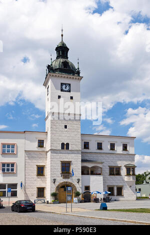radnice, město Kyjov, Jihomoravský kraj, Česká republika / city hall, Kyjov town, South Moravia, Czech republic Stock Photo