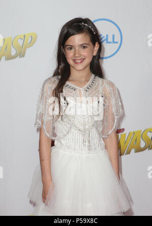 HOLLYWOOD, CA - JUNE 26: Abby Ryder Fortson, Christie Lynn Smith