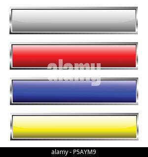 Set of web icons, buttons Stock Vector