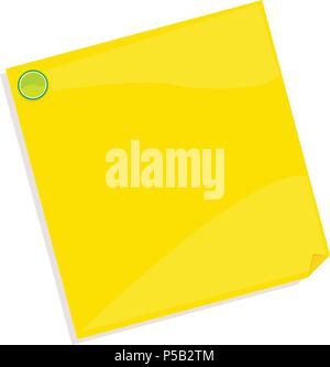 note paper Stock Vector